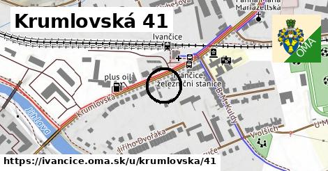 Krumlovská 41, Ivančice