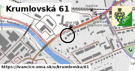 Krumlovská 61, Ivančice