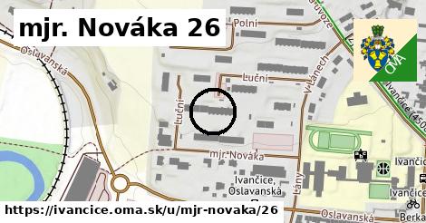 mjr. Nováka 26, Ivančice