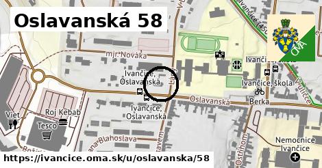 Oslavanská 58, Ivančice