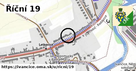 Říční 19, Ivančice