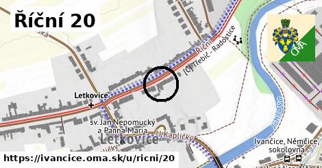 Říční 20, Ivančice