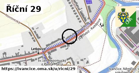 Říční 29, Ivančice