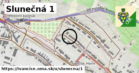 Slunečná 1, Ivančice