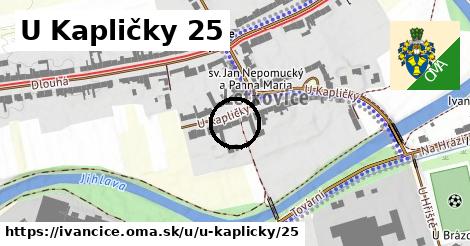 U Kapličky 25, Ivančice