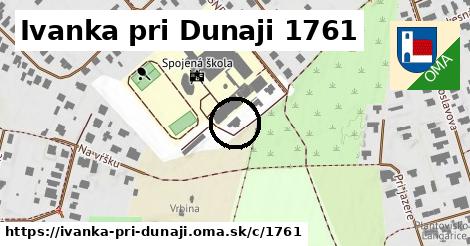 Ivanka pri Dunaji <span class="supisne">1761</span>