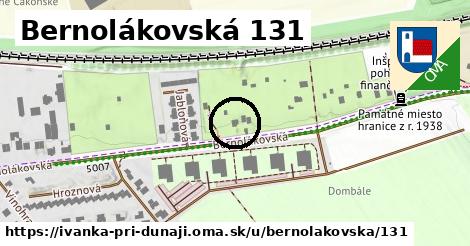 Bernolákovská 131, Ivanka pri Dunaji