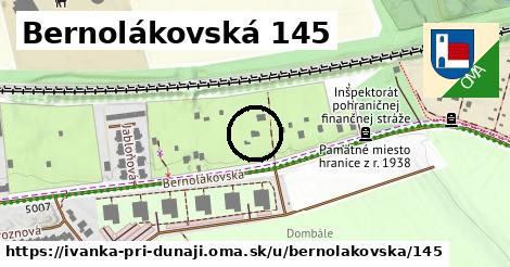 Bernolákovská 145, Ivanka pri Dunaji