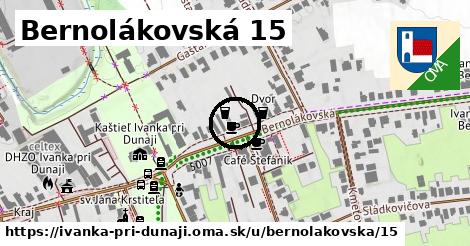 Bernolákovská 15, Ivanka pri Dunaji