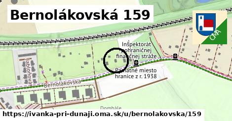 Bernolákovská 159, Ivanka pri Dunaji