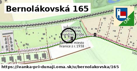 Bernolákovská 165, Ivanka pri Dunaji