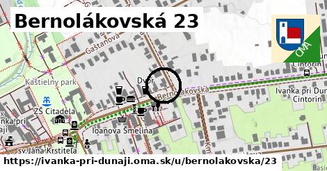 Bernolákovská 23, Ivanka pri Dunaji