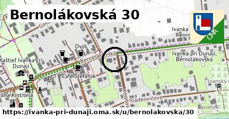 Bernolákovská 30, Ivanka pri Dunaji