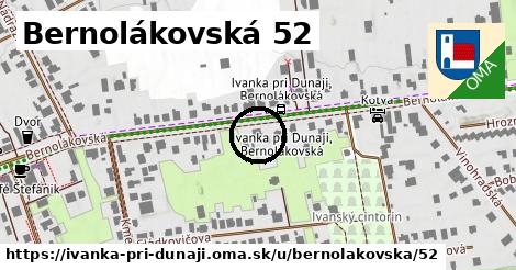 Bernolákovská 52, Ivanka pri Dunaji