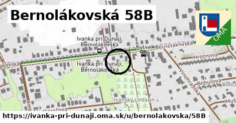 Bernolákovská 58B, Ivanka pri Dunaji
