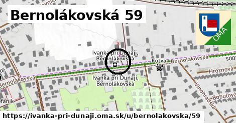 Bernolákovská 59, Ivanka pri Dunaji