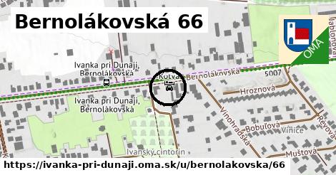 Bernolákovská 66, Ivanka pri Dunaji