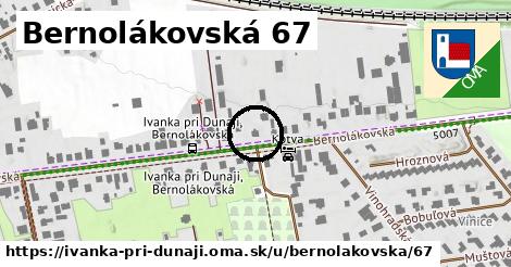 Bernolákovská 67, Ivanka pri Dunaji
