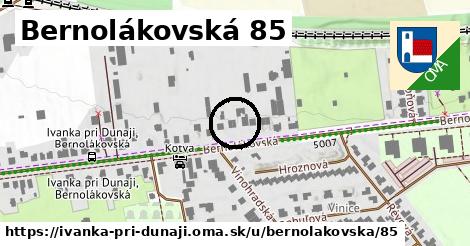 Bernolákovská 85, Ivanka pri Dunaji