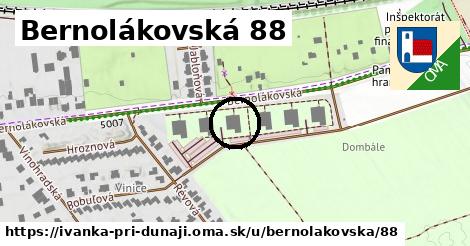 Bernolákovská 88, Ivanka pri Dunaji