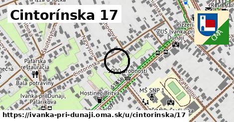 Cintorínska 17, Ivanka pri Dunaji