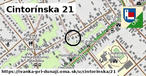 Cintorínska 21, Ivanka pri Dunaji