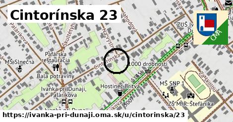 Cintorínska 23, Ivanka pri Dunaji