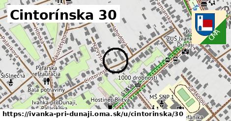 Cintorínska 30, Ivanka pri Dunaji