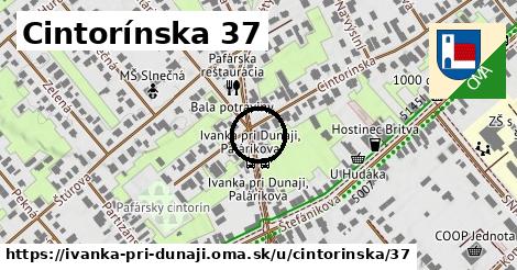 Cintorínska 37, Ivanka pri Dunaji