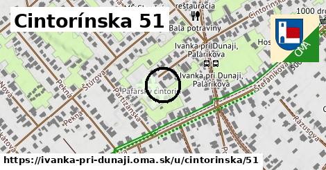 Cintorínska 51, Ivanka pri Dunaji