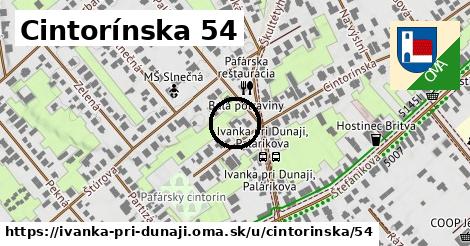 Cintorínska 54, Ivanka pri Dunaji