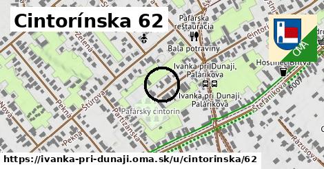 Cintorínska 62, Ivanka pri Dunaji