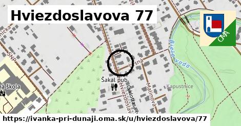 Hviezdoslavova 77, Ivanka pri Dunaji