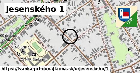 Jesenského 1, Ivanka pri Dunaji