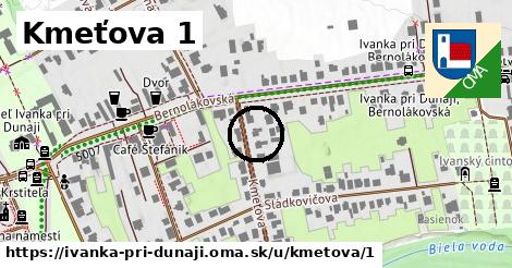 Kmeťova 1, Ivanka pri Dunaji