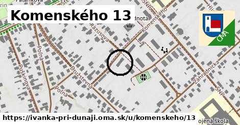 Komenského 13, Ivanka pri Dunaji