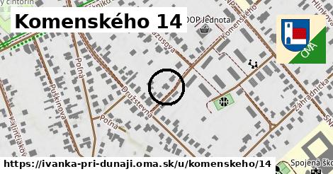 Komenského 14, Ivanka pri Dunaji