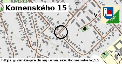 Komenského 15, Ivanka pri Dunaji