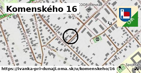 Komenského 16, Ivanka pri Dunaji