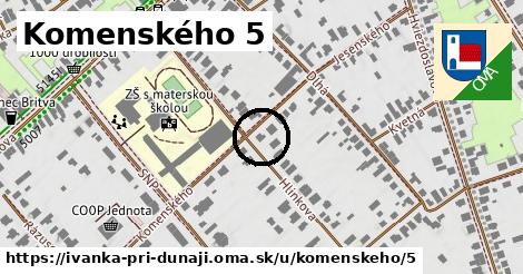 Komenského 5, Ivanka pri Dunaji