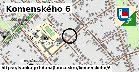 Komenského 6, Ivanka pri Dunaji