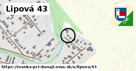 Lipová 43, Ivanka pri Dunaji