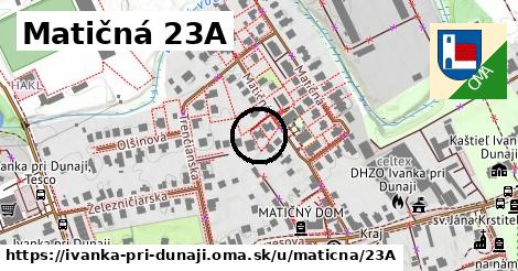 Matičná 23A, Ivanka pri Dunaji