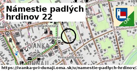 Námestie padlých hrdinov 22, Ivanka pri Dunaji