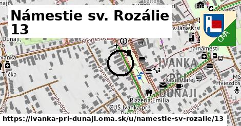 Námestie sv. Rozálie 13, Ivanka pri Dunaji