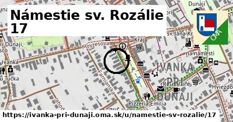 Námestie sv. Rozálie 17, Ivanka pri Dunaji