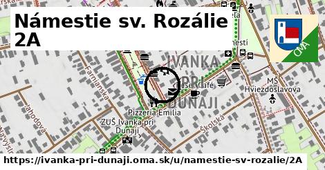 Námestie sv. Rozálie 2A, Ivanka pri Dunaji