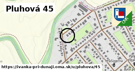 Pluhová 45, Ivanka pri Dunaji