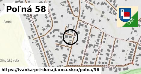 Poľná 58, Ivanka pri Dunaji