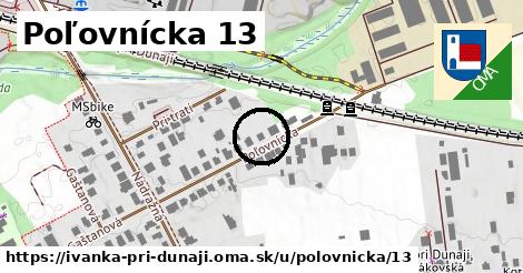 Poľovnícka 13, Ivanka pri Dunaji